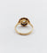 Bague 50.5 Art déco - Bague fleur en or rose 18k et diamant 58 Facettes A06258