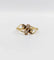 Bague 46.5 Bague toi et moi antique en or 18k et perles 58 Facettes A06296
