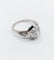 Bague 48.5 Art Déco - Bague solitaire en platine et diamants taille ancienne 58 Facettes A06291