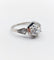 Bague 48.5 Art Déco - Bague solitaire en platine et diamants taille ancienne 58 Facettes A06291