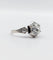 Bague 48.5 Art Déco - Bague solitaire en platine et diamants taille ancienne 58 Facettes A06291
