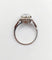 Bague 48.5 Art Déco - Bague solitaire en platine et diamants taille ancienne 58 Facettes A06291