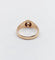 Bague 55 Bague jonc antique en or rose 14k avec diamant taille ancienne 58 Facettes A06289