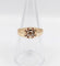 Bague 55 Bague jonc antique en or rose 14k avec diamant taille ancienne 58 Facettes A06289