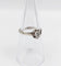 Bague 53.5 Bague solitaire Art déco en or blanc 18 k et platine, diamant 58 Facettes A06275