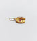 Pendentif Pendentif fer à cheval en or jaune 18k, perles et pierres rouges (circa 1900) 58 Facettes A06214