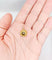 Pendentif Pendentif Art déco en or jaune 18k avec diamant taille ancienne 58 Facettes A06315
