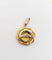 Pendentif Pendentif Art déco en or jaune 18k avec diamant taille ancienne 58 Facettes A06315