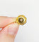 Pendentif Pendentif Art déco en or jaune 18k avec diamant taille ancienne 58 Facettes A06315