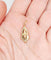 Pendentif Pendentif antique en or rose et or jaune 18k orné d'une perle 58 Facettes A06293