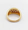 Bague 53 Bague jonc bombée en or jaune 18k sertie de diamants 2,20 ct 58 Facettes A06334