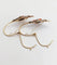 Boucles d'oreilles Dormeuses poissardes victoriennes XXL en or jaune 18k, camée corail 58 Facettes A06366