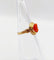 Bague 44 Bague camée corail en or rose 18k (vers 1900) 58 Facettes A06370