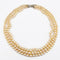 Collier Collier ancien triple rang de perles de culture en or blanc 18 carats 58 Facettes 22-188