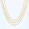 Collier Collier ancien triple rang de perles de culture en or blanc 18 carats 58 Facettes 22-188