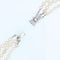 Collier Collier ancien triple rang de perles de culture en or blanc 18 carats 58 Facettes 22-188