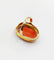 Bague 52 Bague cocktail style antique en or jaune 18k avec camée en corail 58 Facettes A06378