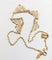 Collier Collier Art nouveau motifs filigranés en or jaune 18k, 40 cm 58 Facettes A06381