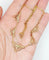 Collier Collier Art nouveau motifs filigranés en or jaune 18k, 40 cm 58 Facettes A06381