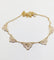 Collier Collier Art nouveau motifs filigranés en or jaune 18k, 40 cm 58 Facettes A06381