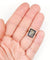 Bague 51 Bague marquise Art déco en or blanc 18k, diamants et saphirs calibrés 58 Facettes A06165