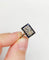Bague 51 Bague marquise Art déco en or blanc 18k, diamants et saphirs calibrés 58 Facettes A06165