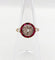 Bague 50 Bague cible Art déco en or jaune 18k, diamants taille rose et rubis calibrés 58 Facettes A06428