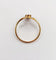 Bague 53 Bague toi et moi antique en or 18k et diamants taille rose 58 Facettes A06396