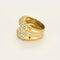 Bague 63 Les Deux Mondes - Bague en or jaune et diamants 58 Facettes LP1329/
