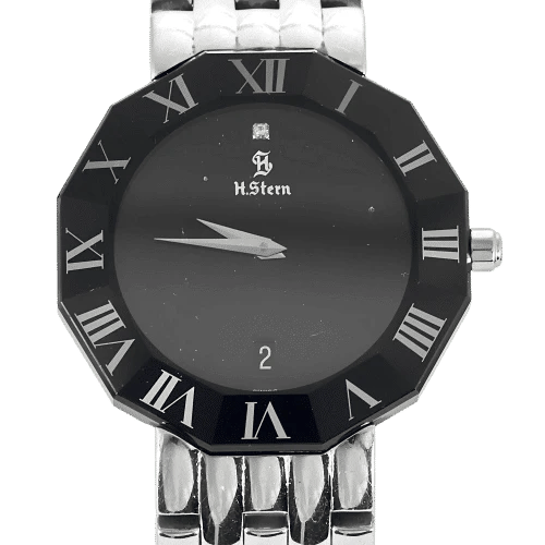 Montre H.Stern Safira - Montre en acier inoxydable avec diamant 0,03 ct 58 Facettes LP1471/