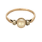 Bague 57 Bague Art nouveau en or rose 585 et argent, perle et diamants 58 Facettes LP1407/