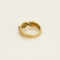 Bague 54 Bague tressée en or jaune sertie de diamants 58 Facettes LP1455/