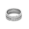 Bague 52 Dinh Van Seventies - Bague ajourée en or blanc et diamants 58 Facettes LP1342/11