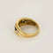 Bague 54 Prestige - Bague en or jaune et or blanc, saphirs et diamants 58 Facettes LP1432/