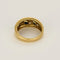 Bague 54 Prestige - Bague en or jaune et or blanc, saphirs et diamants 58 Facettes LP1432/