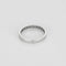 Bague 52 Alliance diamantée en or blanc 18 carats 58 Facettes LP1422/