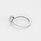 Bague 53.5 Solitaire Royal - Bague solitaire en or blanc 750 avec diamants 58 Facettes LP1384/