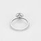 Bague 53.5 Solitaire Royal - Bague solitaire en or blanc 750 avec diamants 58 Facettes LP1384/
