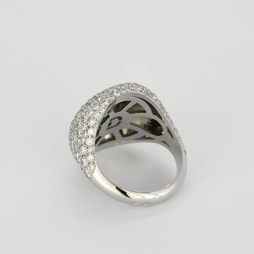 Bague 52 Édouard Nahum Céleste - Bague en or blanc avec diamants 58 Facettes LP1451/