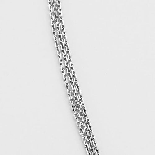 Collier Chopard Happy Spirit - Collier en or blanc 750 avec diamant mobile 58 Facettes LP1453/