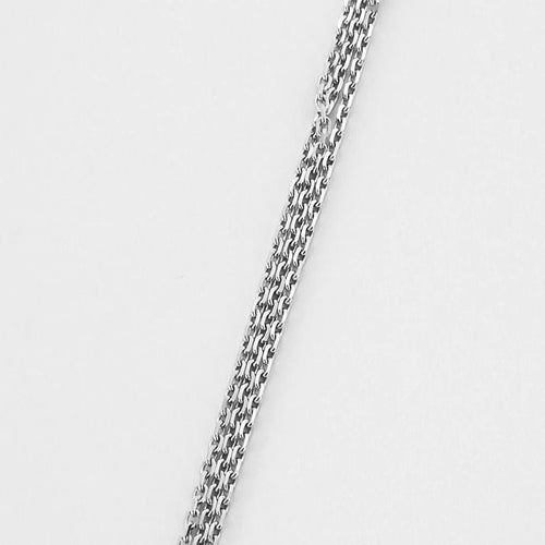 Collier Chopard Happy Spirit - Collier en or blanc 750 avec diamant mobile 58 Facettes LP1453/