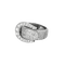 Bague 46 Bague ceinture en or blanc 750 pavée de 15 diamants 58 Facettes LP1476/