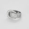Bague 46 Bague ceinture diamantée en or blanc 58 Facettes LP1476/