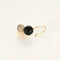 Boucles d'oreilles Boucles d’oreilles à crochets en or jaune 750 avec citrine, onyx et quartz rose 58 Facettes LP1457/