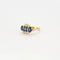 Bague 58.5 Bague Ciel Diamanté en or jaune 18K, saphirs et diamants 58 Facettes LP458/10