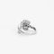 Bague 53 Les Deux Mondes - Bague en or blanc 750 sertie de diamants 58 Facettes LP674/10