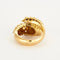 Bague 56 Bague féline en or jaune 750 sertie de diamants, rubis et saphirs 58 Facettes LP679/10