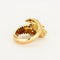 Bague 56 Bague féline en or jaune 750 sertie de diamants, rubis et saphirs 58 Facettes LP679/10