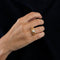 Bague 57 Bague en or jaune 750 sertie d’un diamant 58 Facettes LP772/12
