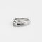 Bague 56 Bague en or blanc 750 sertie de diamants 58 Facettes LP544/12